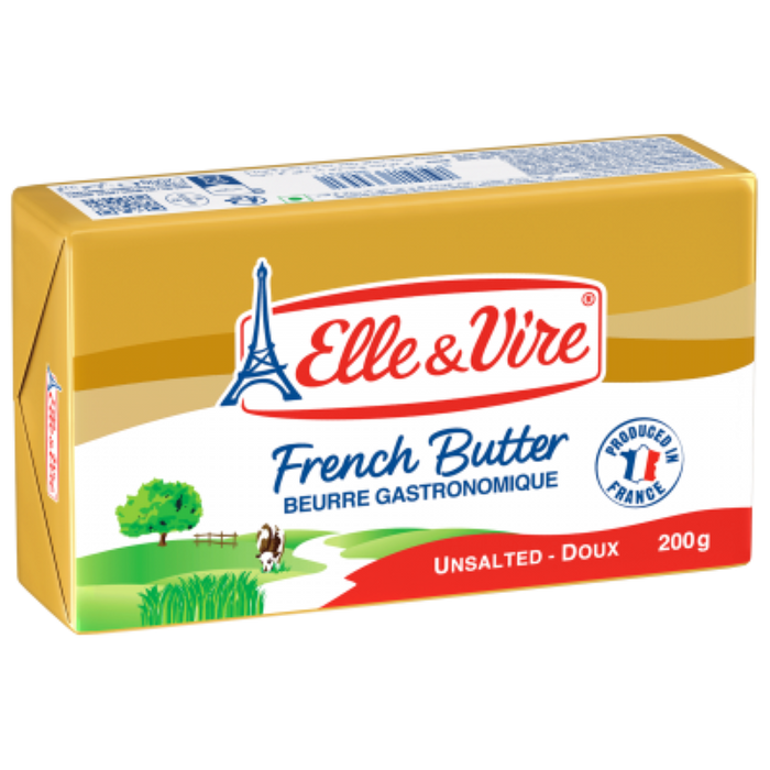 Auchan Beurre doux gastronomique 200g Auchan Beurre doux gastronomique 200g